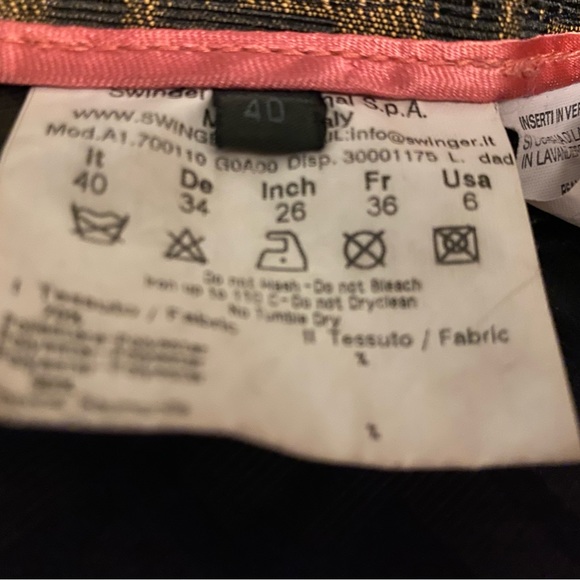 **SOLD** Authentic Fendi Zucca Womens vintage pants - Picture 6 of 7